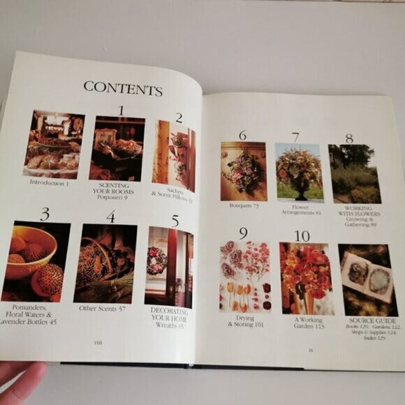 1986 The Scented Room Book Potpourri Dried Flowers Design Barbara Milo Ohrbach - Picture 5 of 7